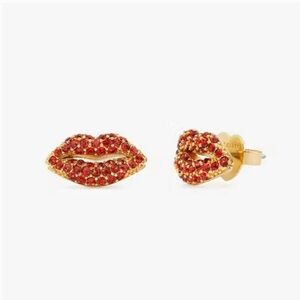 $58 Kate Spade Hit the Town Lips Studs